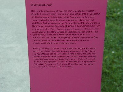 Keywords: Bad Oeyenhausen Aqua Magica Wasser Landesgartenschau Park Naherholung