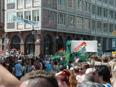 GrÃ¼ne Hessen
Keywords: Christopher Street Day CSD Frankfurt DiversitÃ¤t GrÃ¼ne Hessen