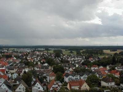 Vom Turm, Blick Ã¼ber Dietzenbach und Umgebung
Keywords: Dietzenbach Rundgang Spaziergang Aussichtsturm Umgebung