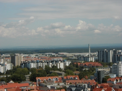 Vom Turm, Blick Ã¼ber Dietzenbach und Umgebung
Keywords: Dietzenbach Rundgang Spaziergang Aussichtsturm Umgebung