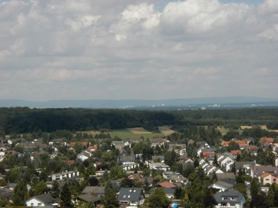 Vom Turm, Blick Ã¼ber Dietzenbach und Umgebung
Keywords: Dietzenbach Rundgang Spaziergang Aussichtsturm Umgebung