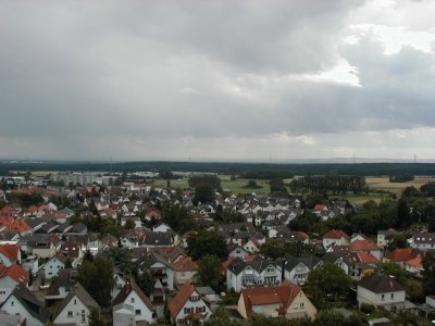 Vom Turm, Blick Ã¼ber Dietzenbach und Umgebung
Keywords: Dietzenbach Rundgang Spaziergang Aussichtsturm Umgebung