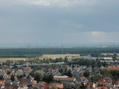 Vom Turm, Blick Ã¼ber Dietzenbach und Umgebung
Keywords: Dietzenbach Rundgang Spaziergang Aussichtsturm Umgebung
