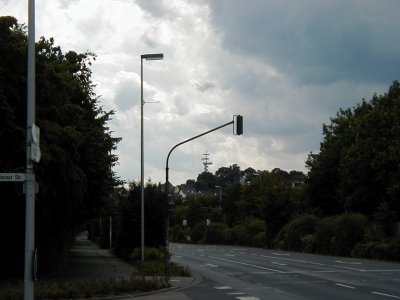 Von der Offenbacher StraÃŸe
Keywords: Dietzenbach Rundgang Spaziergang Aussichtsturm Offenbacher StraÃŸe