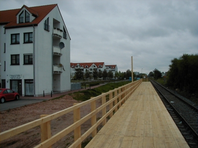 Provisorischer Bahnhof zum Hessentag 2002
Keywords: Dietzenbach Rundgang Spaziergang FrÃ¼hling Bahnhof 