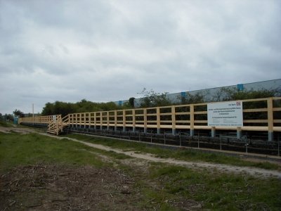 Provisorischer Bahnhof zum Hessentag 2002
Keywords: Dietzenbach Rundgang Spaziergang FrÃ¼hling Bahnhof