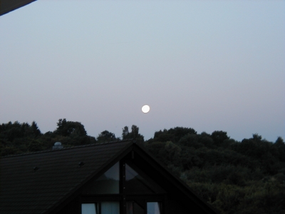 Der Mond Ã¼ber dem Wingertsberg
Keywords: Dietzenbach Sonnenuntergang Wald Wolken Himmel Sonne Abend Abendstimmung Lichteichen