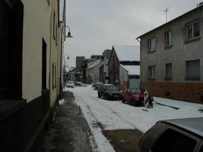 BabenhÃ¤user StraÃŸe
Keywords: Dietzenbach Rundgang Spaziergang Winter BabenhÃ¤user StraÃŸe