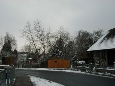 RathenaustraÃŸe
Keywords: Dietzenbach Rundgang Spaziergang Winter RathenaustraÃŸe