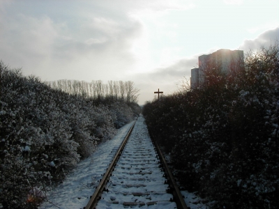 Bahnstrecke
Keywords: Dietzenbach Rundgang Spaziergang Winter Bahnstrecke