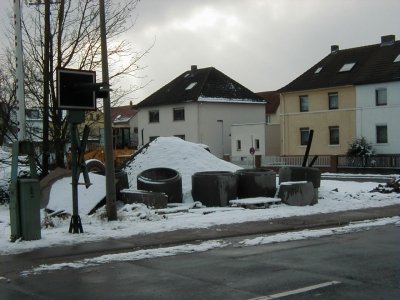 BahnhofstraÃŸe
Keywords: Dietzenbach Rundgang Spaziergang Winter BahnhofstraÃŸe