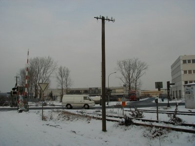 BahnÃ¼bergang LimesstraÃŸe
Keywords: Dietzenbach Rundgang Spaziergang Winter BahnÃ¼bergang LimesstraÃŸe