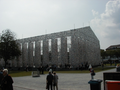 Keywords: Documenta 14 Kassel Friedrichsplatz The Parthenon of Books