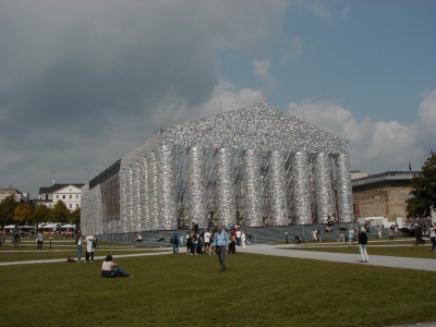 Keywords: Documenta 14 Kassel Friedrichsplatz The Parthenon of Books