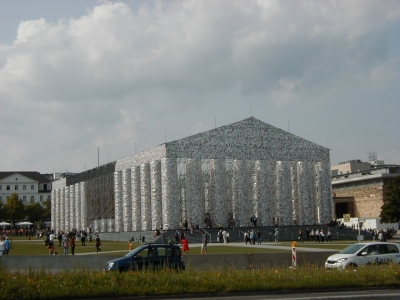 Keywords: Documenta 14 Kassel Friedrichsplatz The Parthenon of Books