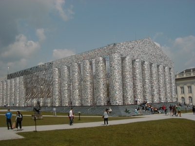 Keywords: Documenta 14 Kassel Friedrichsplatz The Parthenon of Books