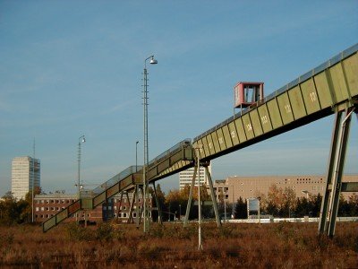 Keywords: Frankfurt Main Rundgang Spaziergang Europaviertel BrÃ¼cke